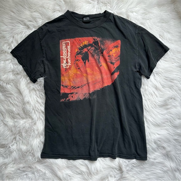 🎱 2005 The Stooges Funhouse Band Album Tee - Picture 1 of 14